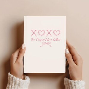 XOXO O caderno de cartas de amor original, presente cristão de dia dos namorados, presente de amante de Jesus, presente cristão para ela, presente de história real para adolescente, fé