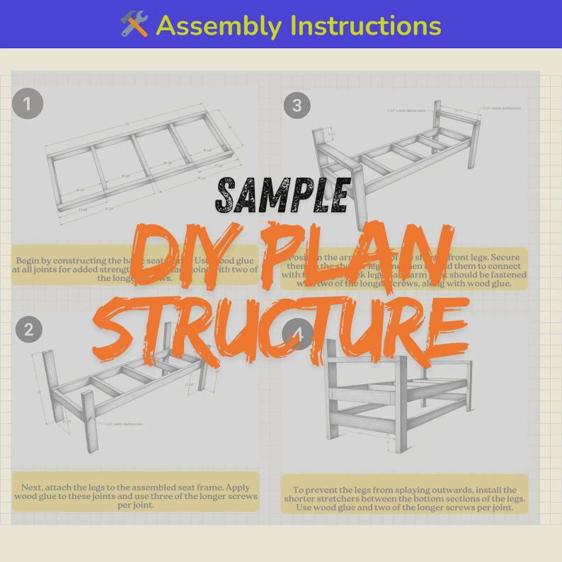 DIY Modern Mailbox Stand Plans: DIY Wooden Post with Planter (PDF Download) Woodworking Blueprint - Step-by-Step Plan thumbnail 7
