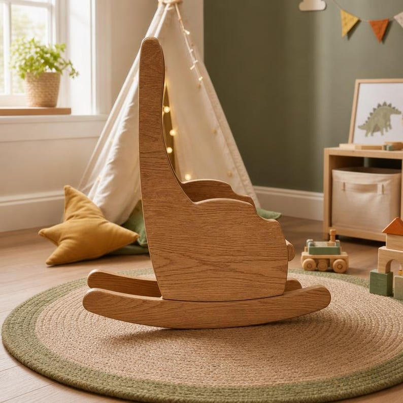 DIY Kids Rocking Chair Plans | Toddler Wooden Rocker Woodworking Blueprint (PDF Download) Woodworking Blueprint - Step-by-Step Plan thumbnail 4