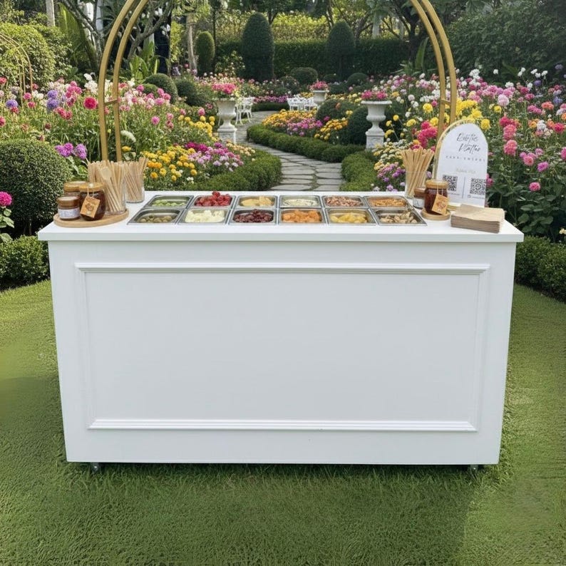 DIY Portable Charcuterie Cart DIY Plans: Folding Bar, Coffee, Vendor Cart (PDF) Woodworking Blueprint - Step-by-Step Plan thumbnail 3