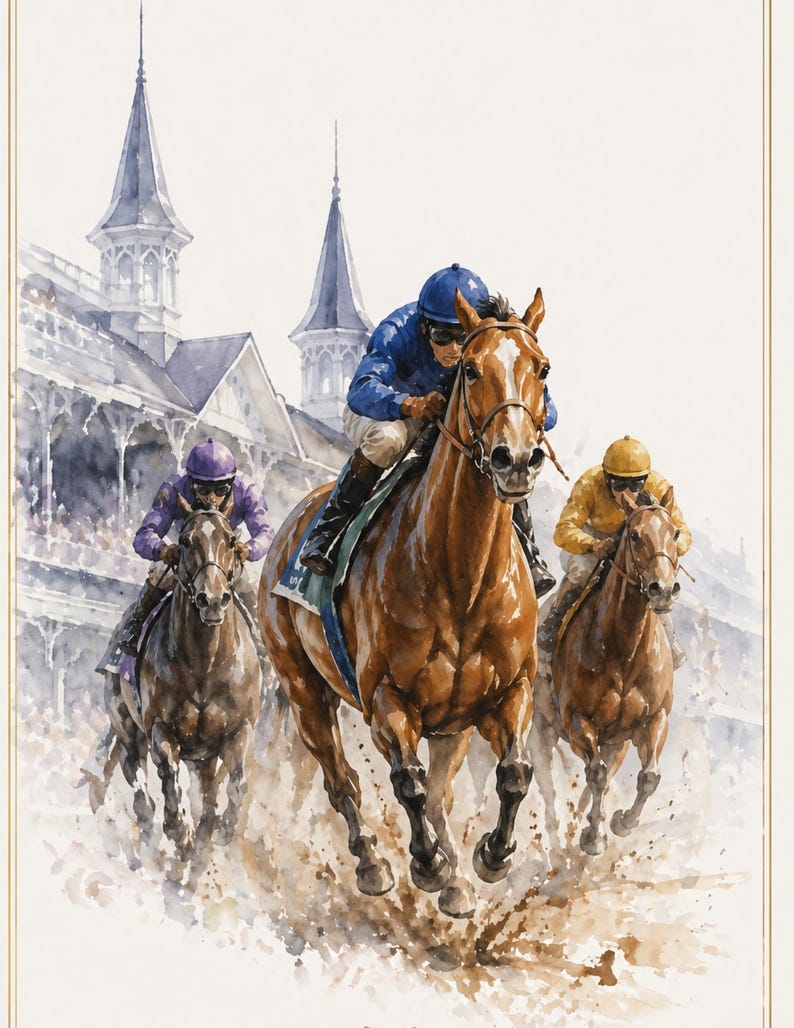DIY 2026 Kentucky Derby Race Lineup & Jockey Silks – Party Printables (Digital Download PDF) Woodworking Blueprint - Step-by-Step Plan thumbnail 9