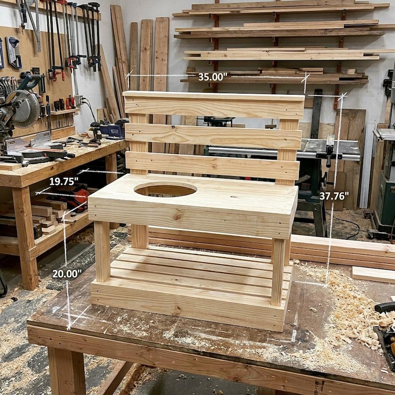 DIY Kids Mud Kitchen Woodworking Plans | Outdoor Play Station Blueprint (PDF Download) Woodworking Blueprint - Step-by-Step Plan thumbnail 2