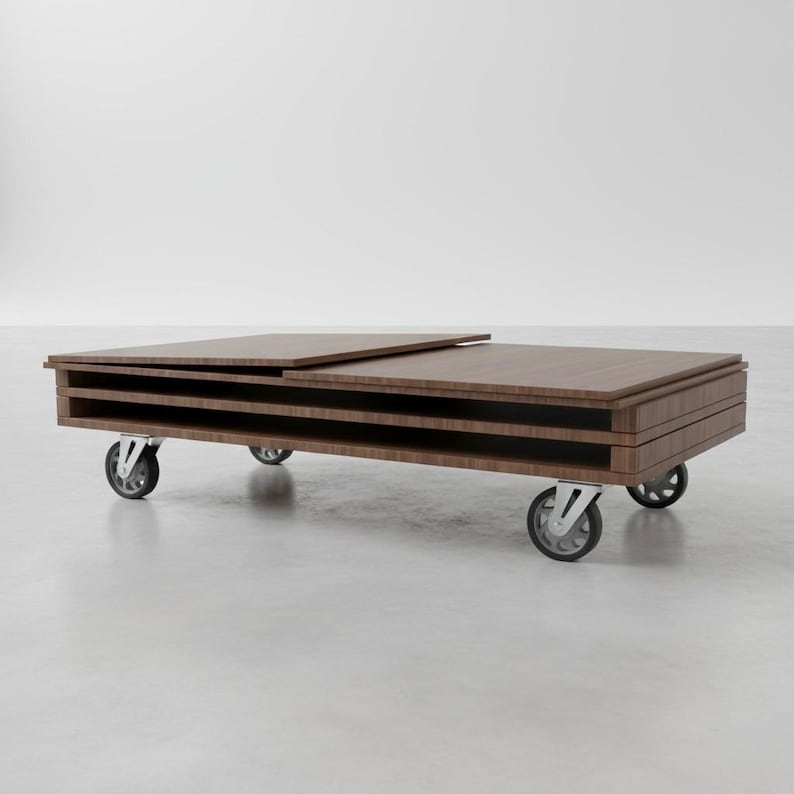 DIY Portable Charcuterie Cart DIY Plans: Folding Bar, Coffee, Vendor Cart (PDF) Woodworking Blueprint - Step-by-Step Plan thumbnail 5