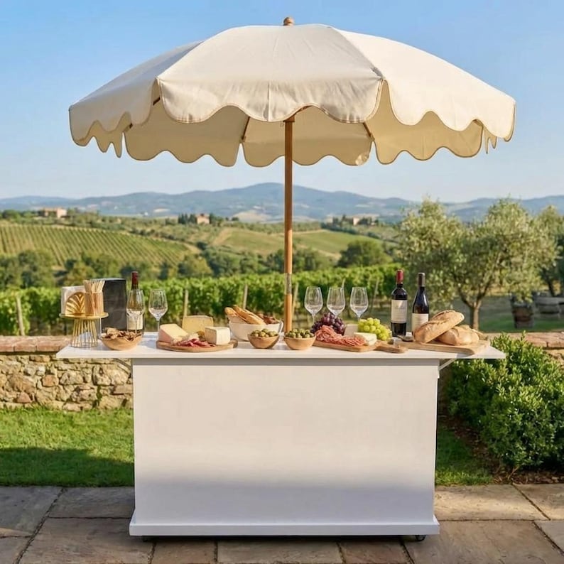 DIY DIY Collapsible Charcuterie Cart Plans: Mobile Bar Cart (PDF) Woodworking Blueprint - Step-by-Step Plan thumbnail 2