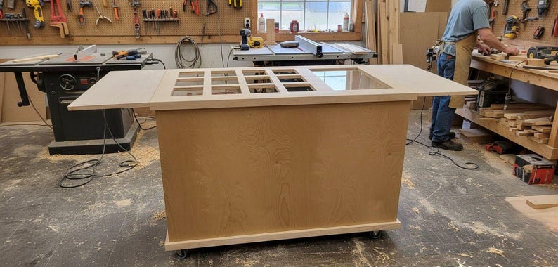 DIY DIY Collapsible Charcuterie Cart Plans: Mobile Bar Cart (PDF) Woodworking Blueprint - Step-by-Step Plan thumbnail 4