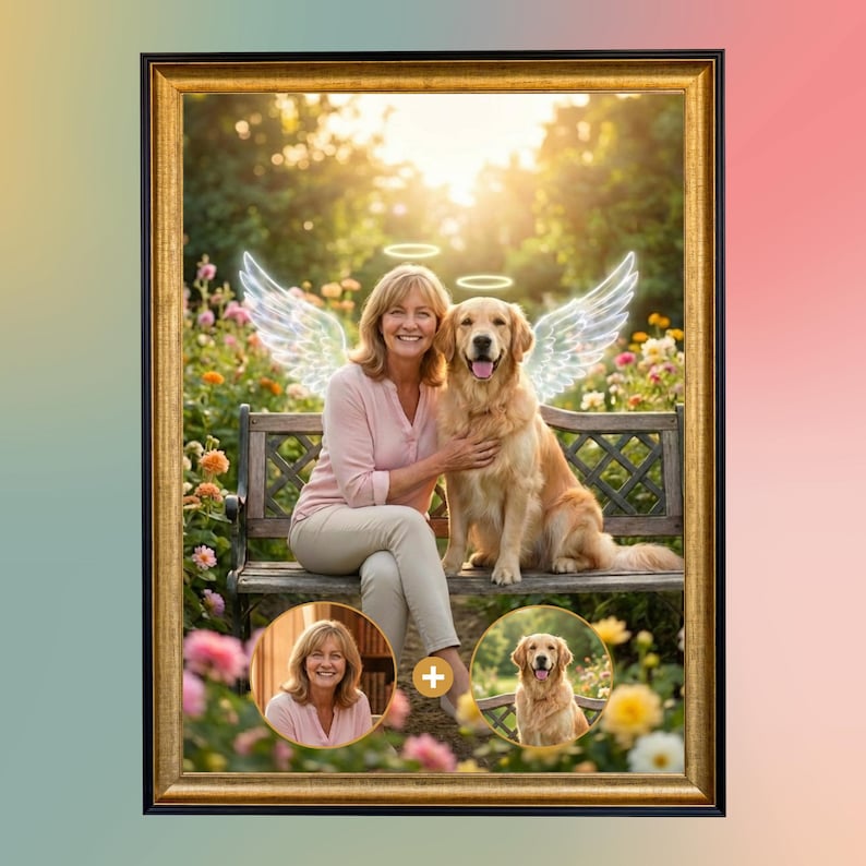 DIY Custom Memorial Portrait – Add Deceased Loved One to Photo (Digital File) Woodworking Blueprint - Step-by-Step Plan thumbnail 4