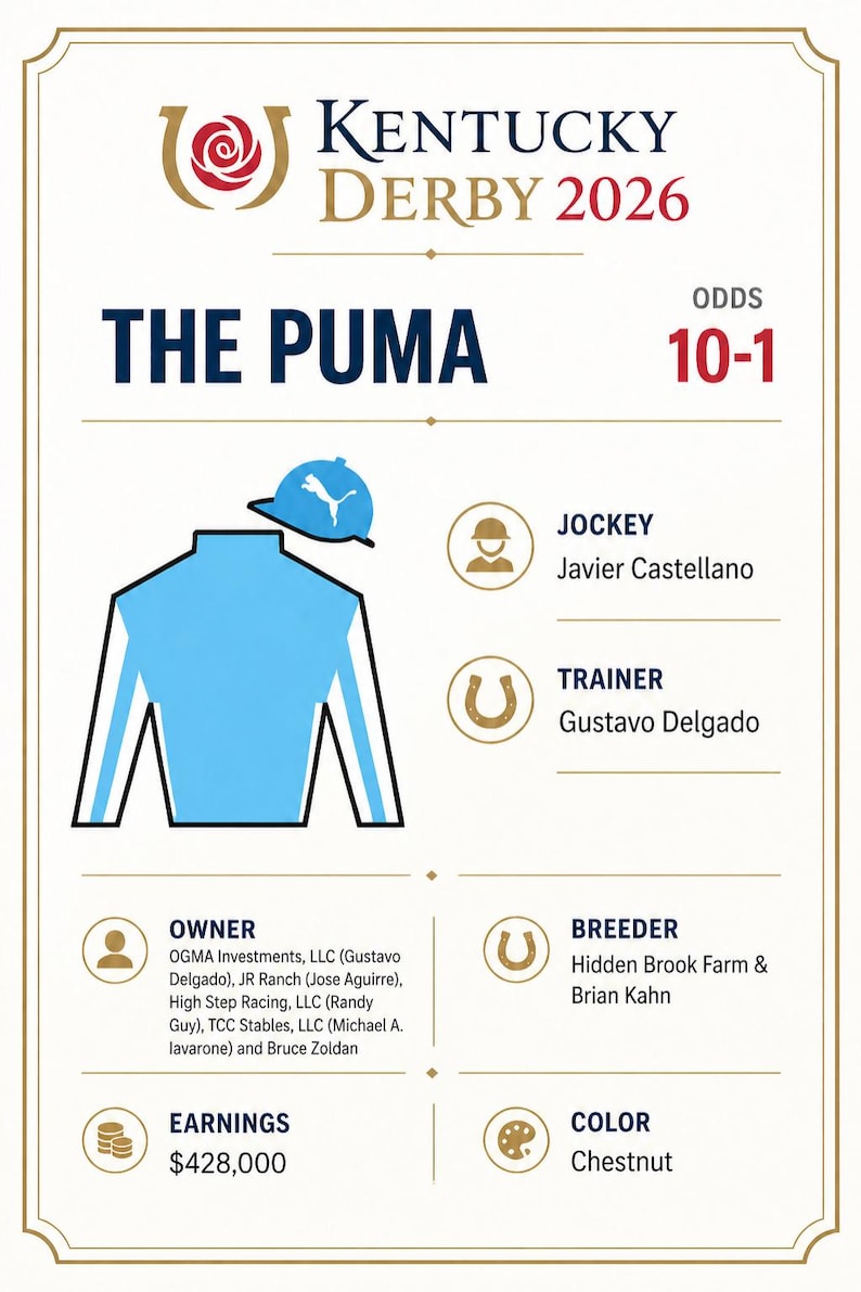 DIY 2026 Kentucky Derby Jockey Silks Cards | All 20 Horses Info, Post Positions, Odds & Trainer | Derby Party Printable Download Woodworking Blueprint - Step-by-Step Plan thumbnail 10