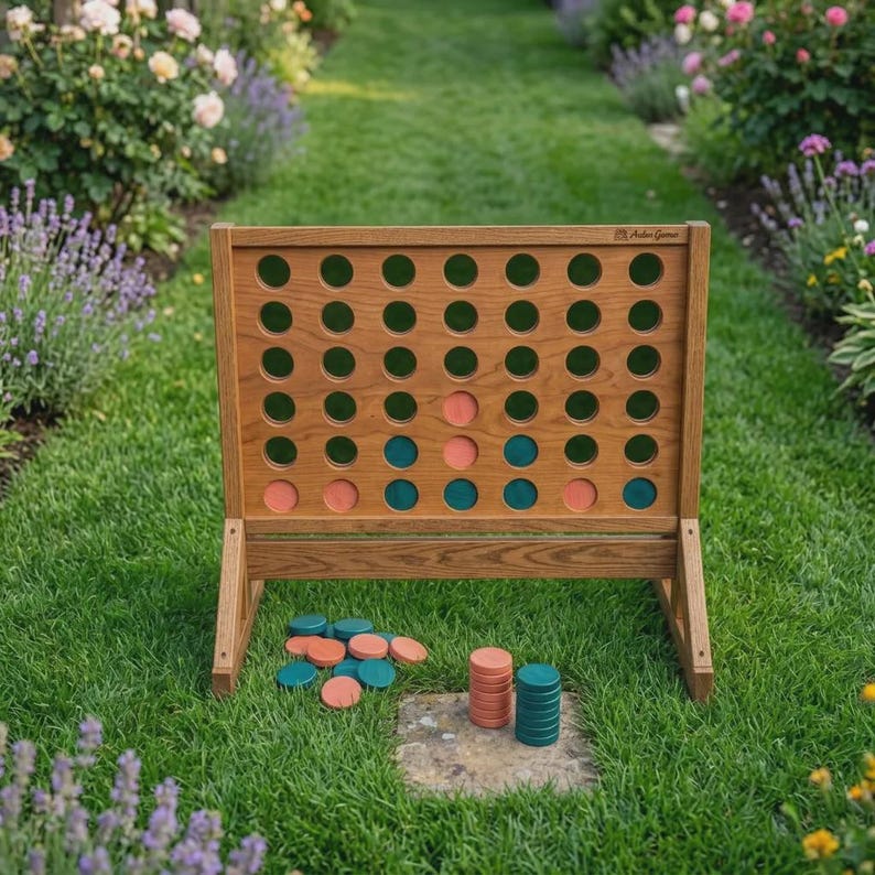 DIY Giant Connect Four Plans | Wooden Backyard Yard Game Blueprint (PDF Download) Woodworking Blueprint - Step-by-Step Plan thumbnail 3
