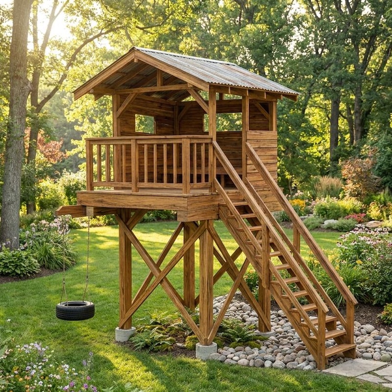 Kids Tree House Toy - Etsy UK