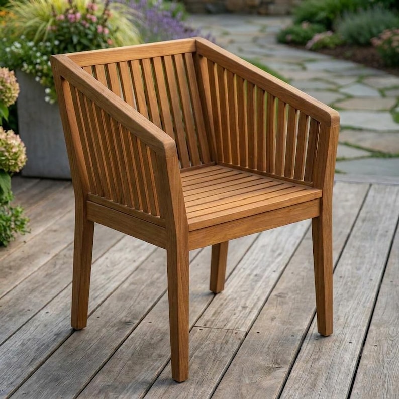DIY Outdoor Dining Set Plans | Table and Six Chairs Woodworking Blueprint (PDF Download) Woodworking Blueprint - Step-by-Step Plan thumbnail 10