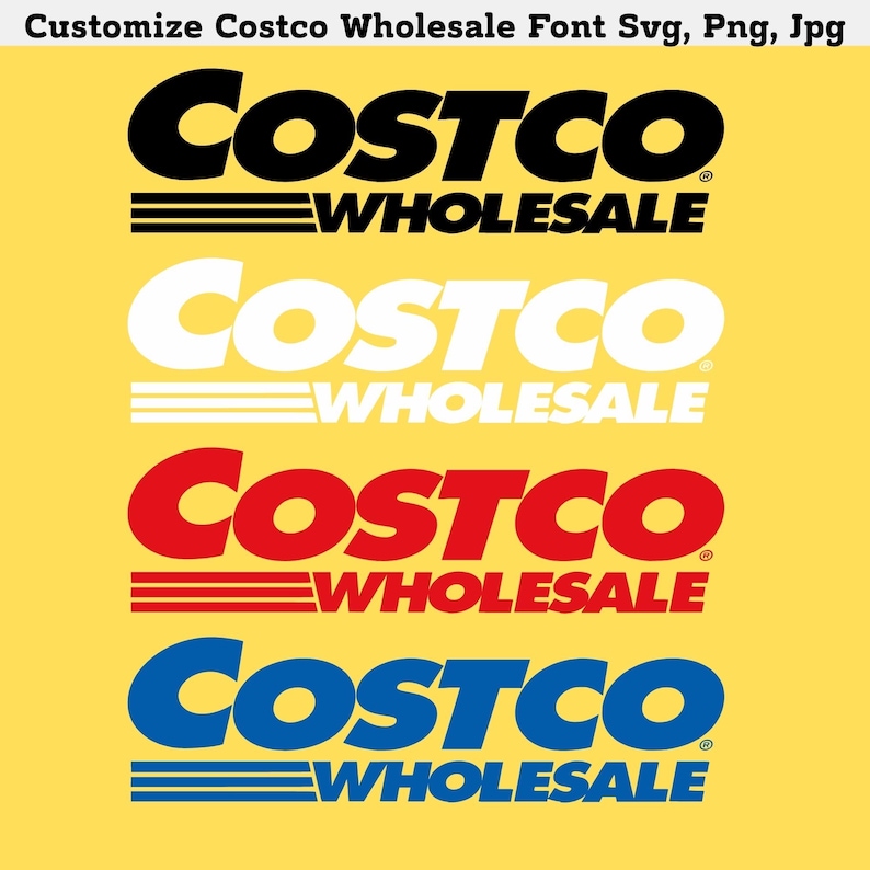 DIY Customizable Costco Font SVG Pack: Birthday, Welcome, Signature Designs (Digital Files) Woodworking Blueprint - Step-by-Step Plan thumbnail 3