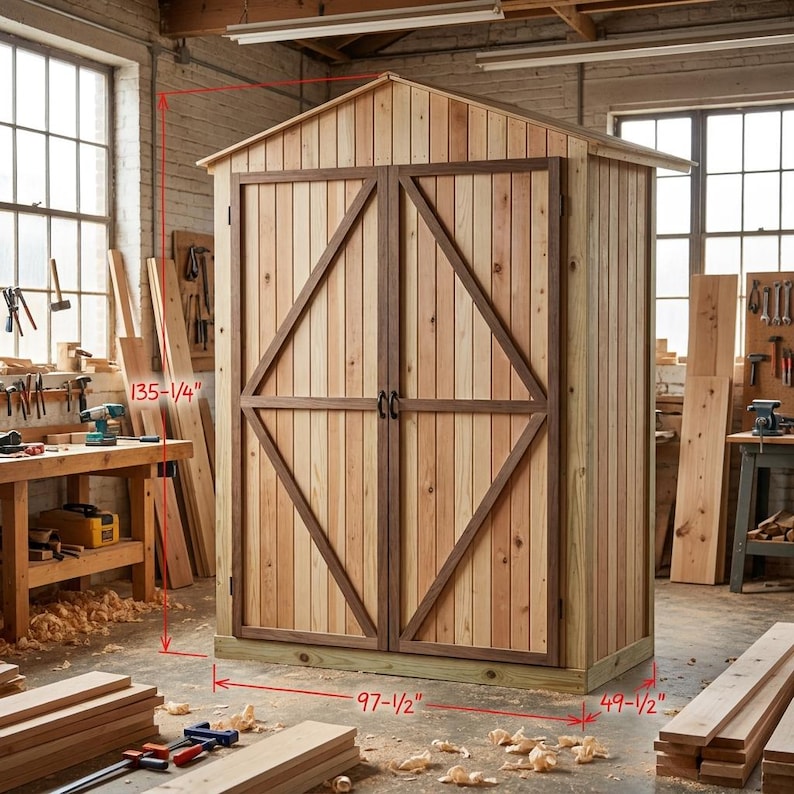 DIY DIY Farmstand Plans PDF | Roadside Stand Blueprint | Egg Flower Produce Sourdough Market Cart | Instant Download Woodworking Guide Woodworking Blueprint - Step-by-Step Plan thumbnail 2