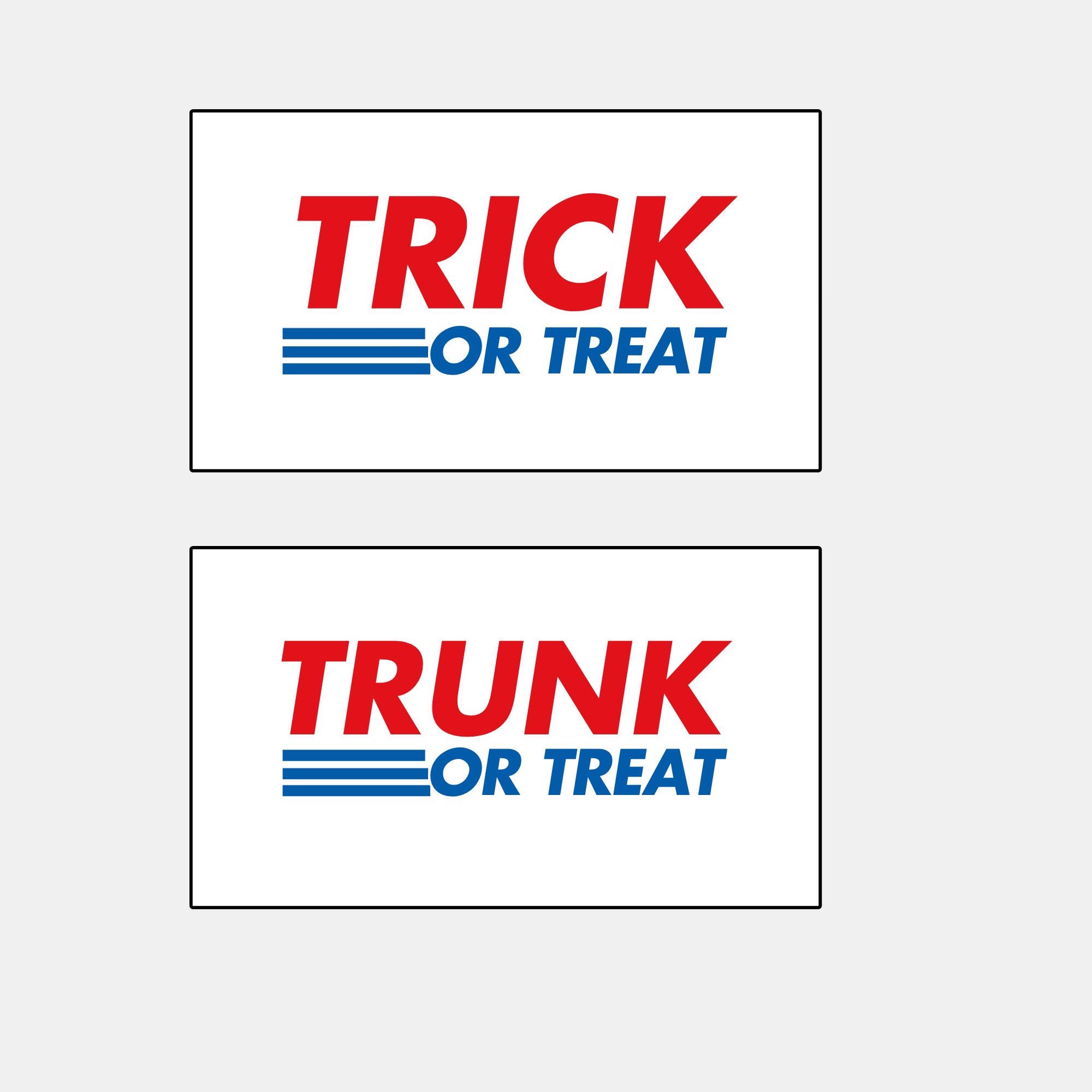 Costco Halloween Trunk or Treat Printables — Step-by-step 3D assembly diagram