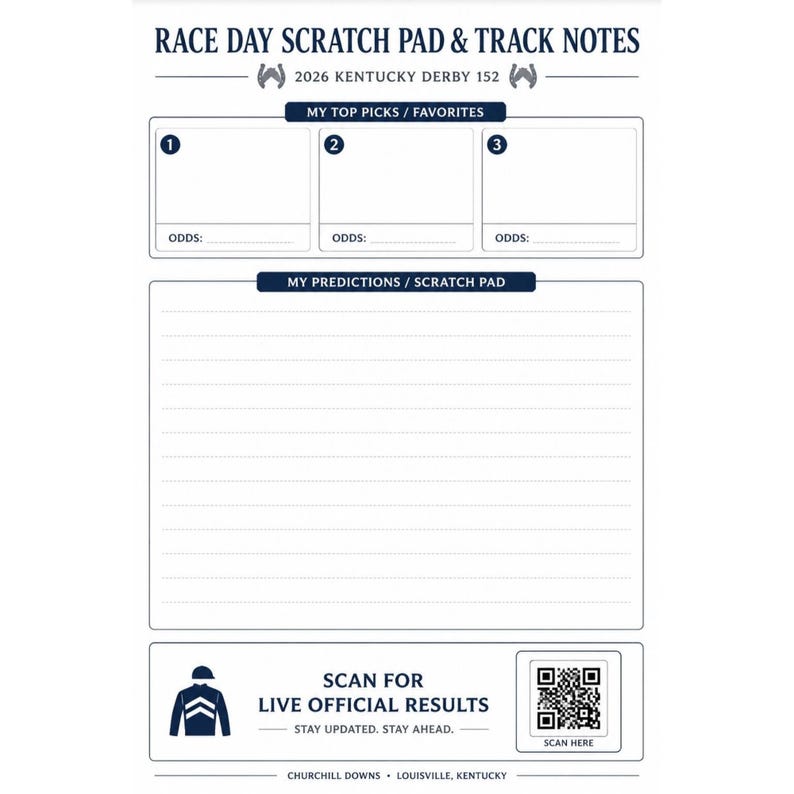 DIY Kentucky Derby 2026 Party Games Bundle, Betting Kit, Horse Roster (PDF) Woodworking Blueprint - Step-by-Step Plan thumbnail 10