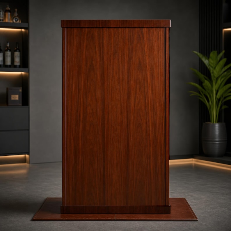 DIY Large Cigar Humidor Cabinet Plan | DIY Glass Door Display Case PDF | Woodworking Blueprint | Gift for Cigar Lovers Woodworking Blueprint - Step-by-Step Plan thumbnail 7