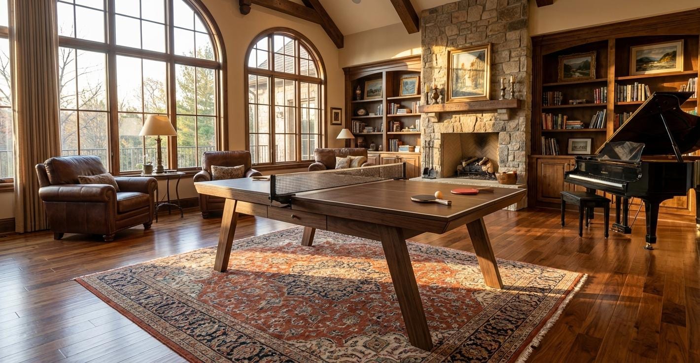 DIY Outdoor Ping Pong Table Plans | Foldable Wooden Table Tennis Blueprint PDF Download