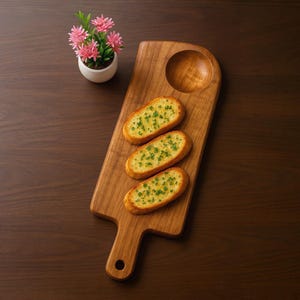 Acacia Wood Charcuterie Board for Cheese, Fruits and Snacks – Best Cheese Charcuterie Board for Parties & Gifting