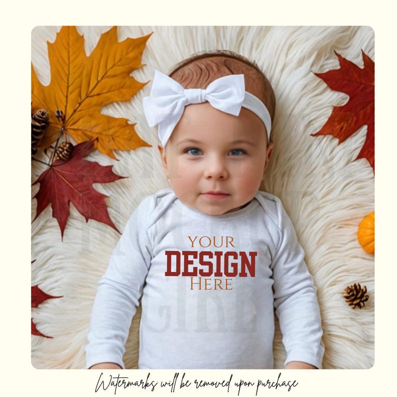 Body de otoño para bebé, Body infantil de otoño, Body de bebé de otoño, Boceto de body blanco para bebé, Body de manga larga de otoño, Boceto de body para bebé, Recién nacido imagen 2