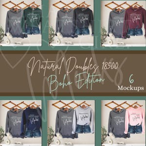 Sweatshirt Mockup, Boho Mockup, Multiple Hoodie Mockup, Boho Group Mockup, Hanging Mockup, Hoodie Mockup, Hooded Sweatshirt Mockup, Gildan
