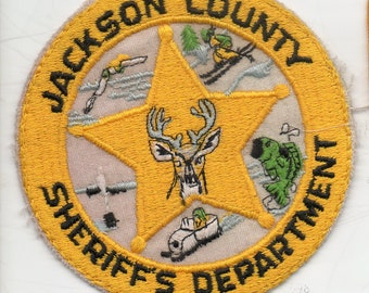 Vintage Jackson County Sheriff's Department - Wisconsin Department Patch