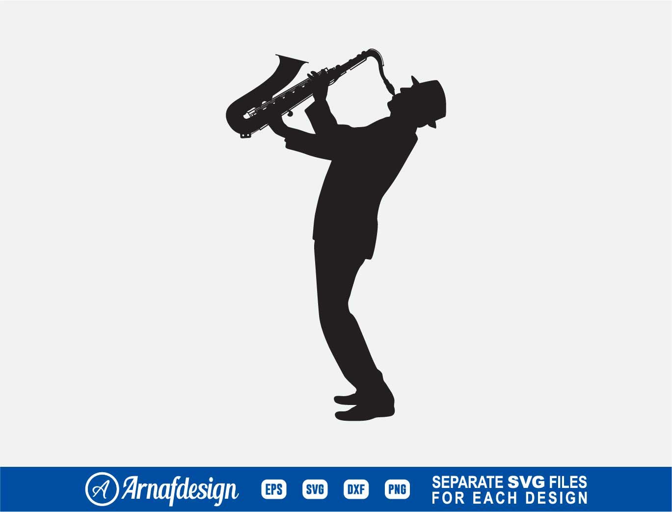 Trumpet Player SVG, Jazz Musician Svg Vector, Silhouette, Cricut ...