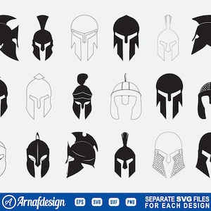 Spartan Helmet svg, Spartan svg, Us flag svg, Helmet svg, Clipart, Cut Files for Silhouette, Files for Cricut, Vector, dxf, png, Design