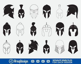 Spartan Helmet svg, Spartan svg, Us flag svg, Helmet svg, Clipart, Cut Files for Silhouette, Files for Cricut, Vector, dxf, png, Design