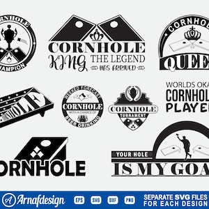 Cornhole #3 SVG, Cornhole game svg, Sports svg, Cornhole Clipart, Cut Files for Silhouette, Files for Cricut, Vector, dxf, png, Design