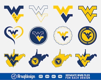 West Virginia #2 SVG, staat West Virginia, West Virginia Vector, silhouet, Cricut-bestand, Clipart, Graveerbare Design, png, dxf, T-shirtontwerp