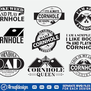 Cornhole #4 svg, Cornhole Player, Cornhole game, Sports svg, Clipart, Cut Files for Silhouette, Files for Cricut, Vector, dxf, png, Design