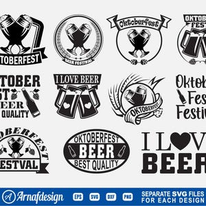 Oktoberfest svg, Oktoberfest Beer svg, Beer svg, Beer Festival, Clipart, Cut Files, Silhouette, Files for Cricut, Vector, dxf, png, Design