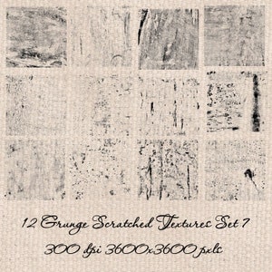 Distressed Overlay Photo Effect, Grunge Overlay Design, Scratch Photography Texture, Black PNG Transparent, Downloads Set 7