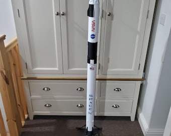 Modelo del cohete SpaceX Falcon 9 Crew Dragon - escala 1/48 1400 mm 55 pulgadas - Ensamblado