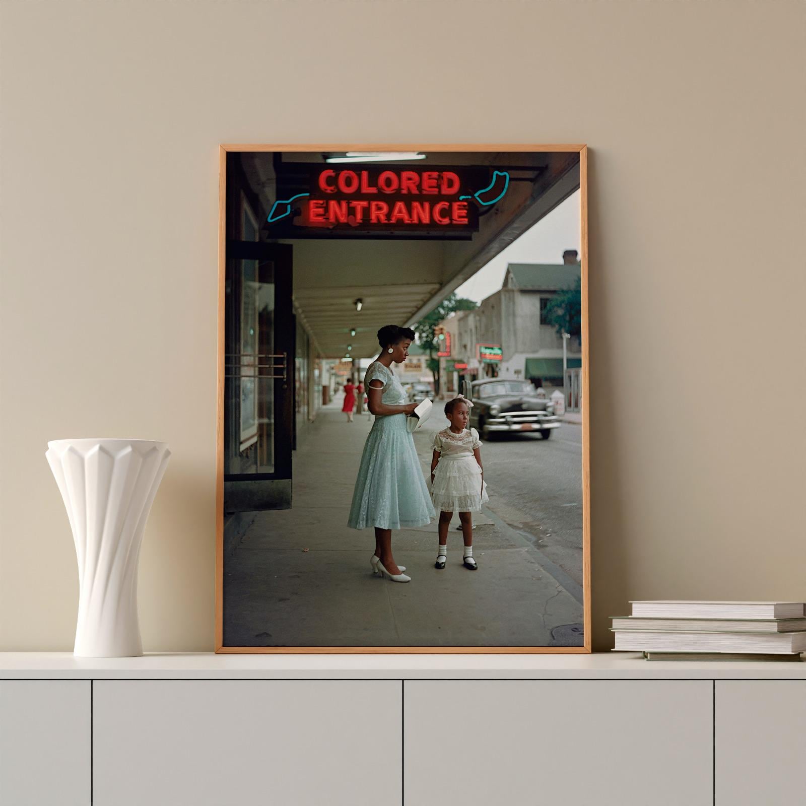 Vintage Civil Rights Photo Print: African American Mother and Child - Etsy