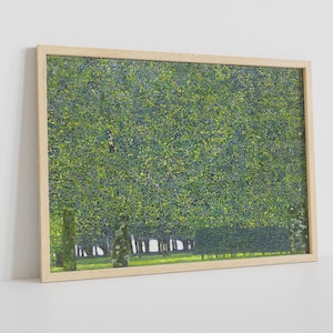 Gustav Klimt &#39;The Park&#39; Framed Canvas Art Print