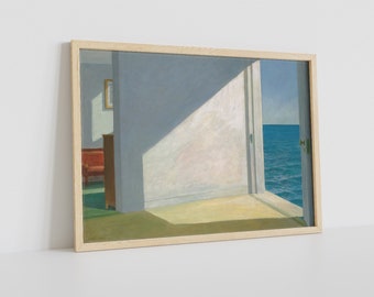 Edward Hopper &#39;Rooms by the Sea&#39; Print: Modern Framed Gallery Wall Art