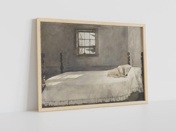 Andrew Wyeth、ALVARO'S BEDROOM Master bedroom, 1965 by Andrew Wyeth: History, Analysis & Facts