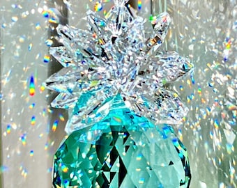 Chloe Teal - Swarovski Crystal Suncatcher