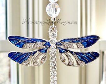 スワロフスキークリスタルサンキャッチャー 2X AB インディゴブルー My