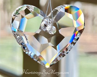 大きなスワロフスキークリスタルサンキャッチャー 廃盤 2インチ 50 mm