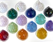 Genuine Swarovski 30mm, 1.2 quot Balls, 2nds sale, Faceted Crystal Balls, Strass 8558 in 14 Colors, Flawless Also Available