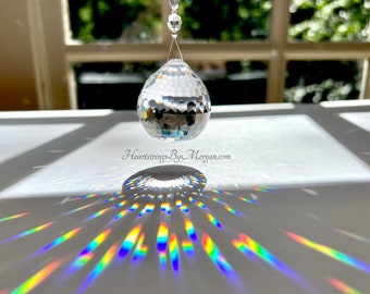 スワロフスキー　レア　希少　巨大　サンキャッチャー　置物 スワロフスキークリスタルサンキャッチャー 巨大 20 mm 最高級