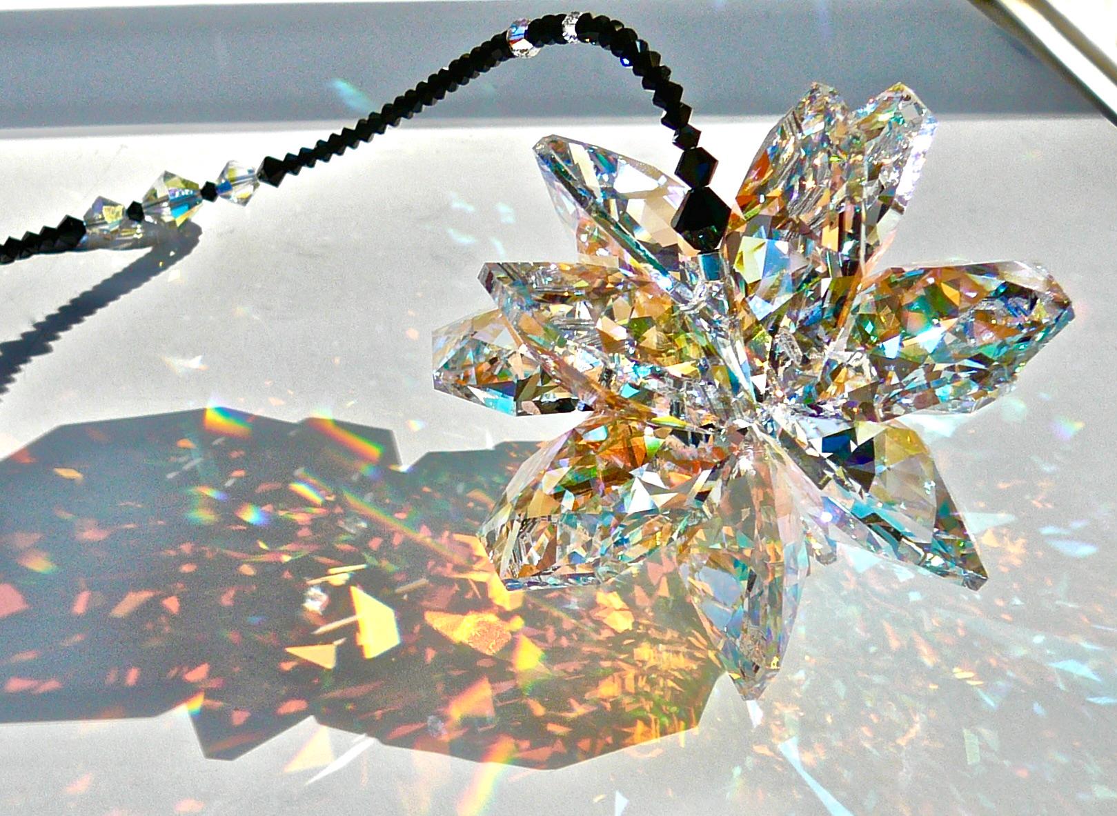 HUGE, Largest Crystal Cluster Suncatcher Available, Made Entirely