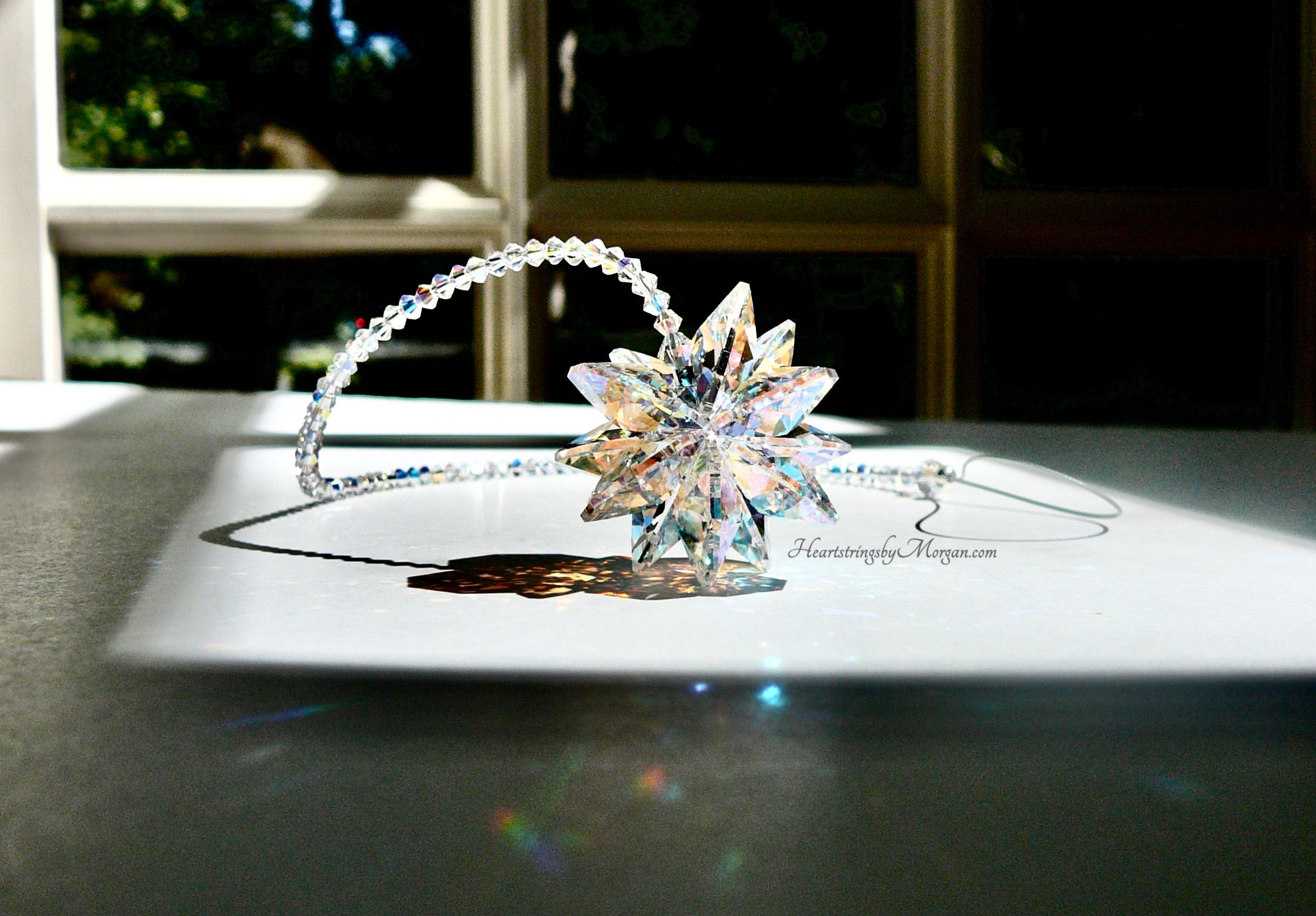 Buy Sparkly Swarovski Crystal Car Accessory or Home Window Prism