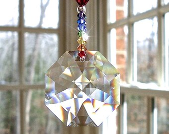 スワロフスキークリスタルサンキャッチャー限定版 レアコーティング