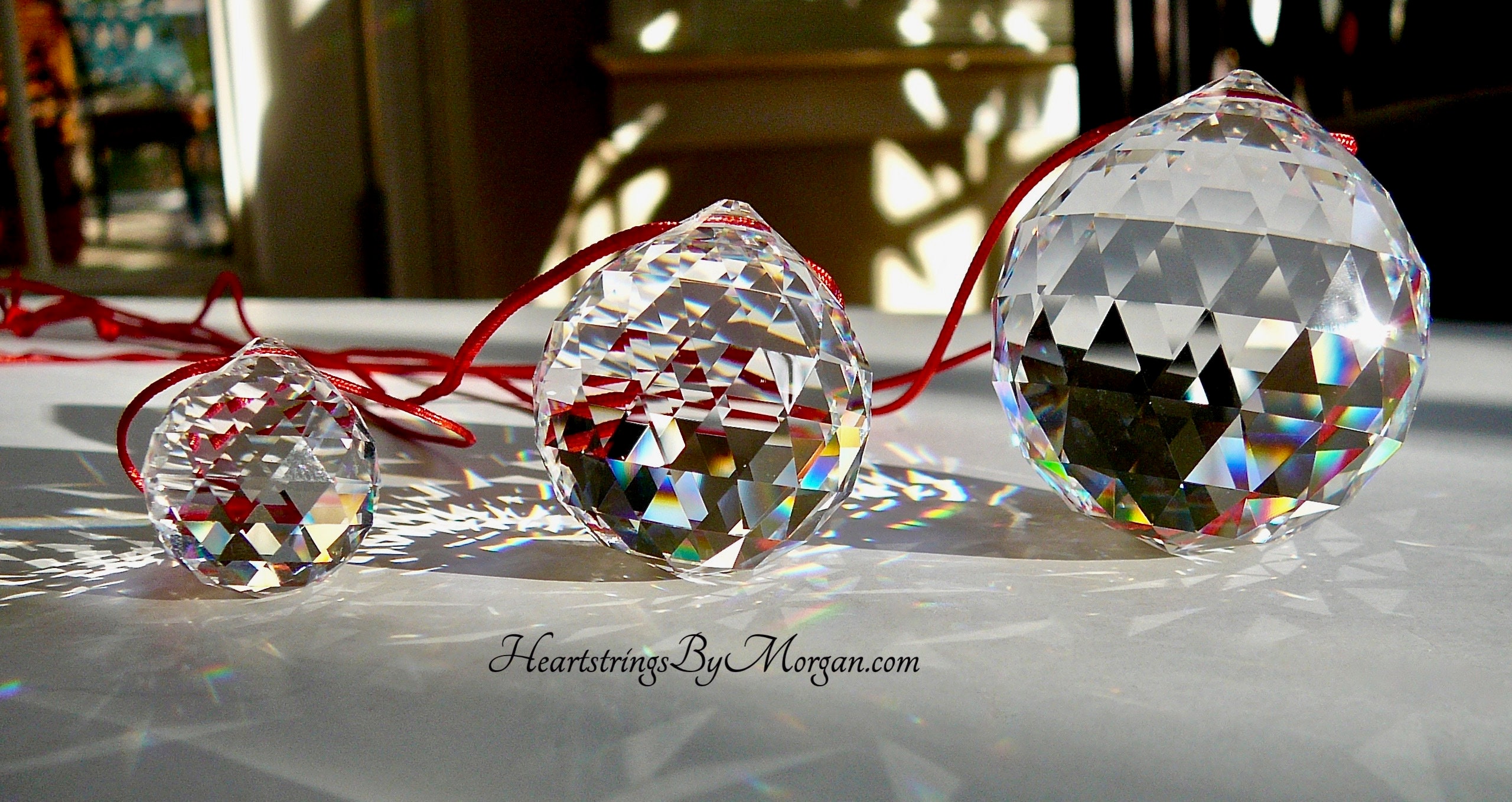 Swarovski Strass Crystal Ball, 20mm, 30mm and 40mm Logo-etched