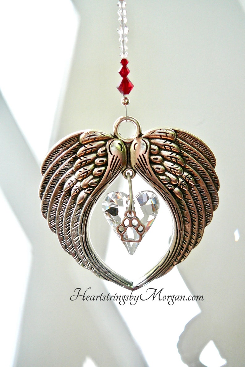 HeartstringsByMorgan Paw Prints on My Heart Suncatcher - Thumbnail 3