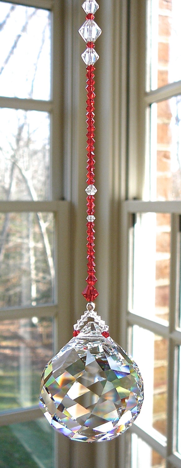 スワロフスキークリスタルサンキャッチャー、40mmスワロフスキーボール