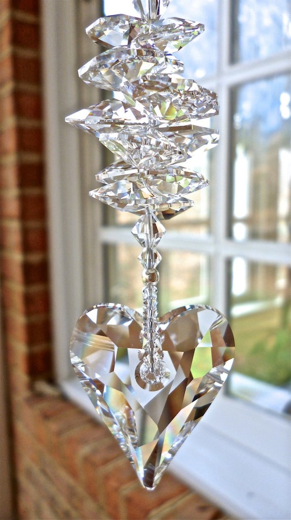 スワロフスキー SWAROVSKI クリスタルハート ネックレス 
