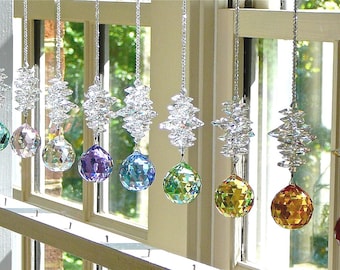 スワロフスキークリスタルサンキャッチャー、40mmスワロフスキーボール